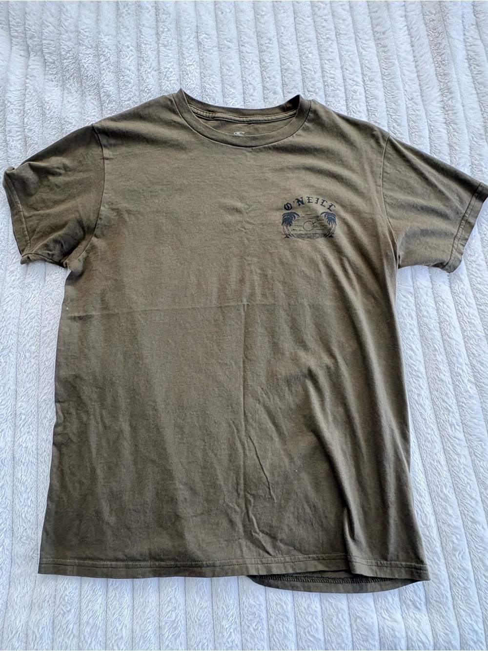 O'Neill Olive Green Short Sleeve Graphic Tee